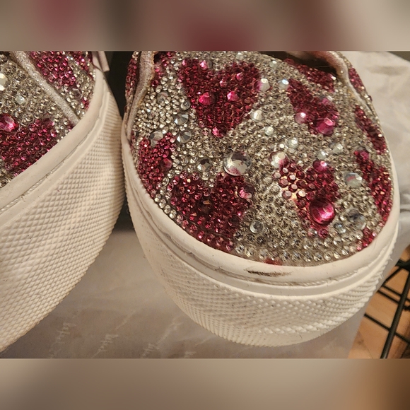 Betsey Johnson Rhinestone Shoes women's size 10 - Picture 8 of 10